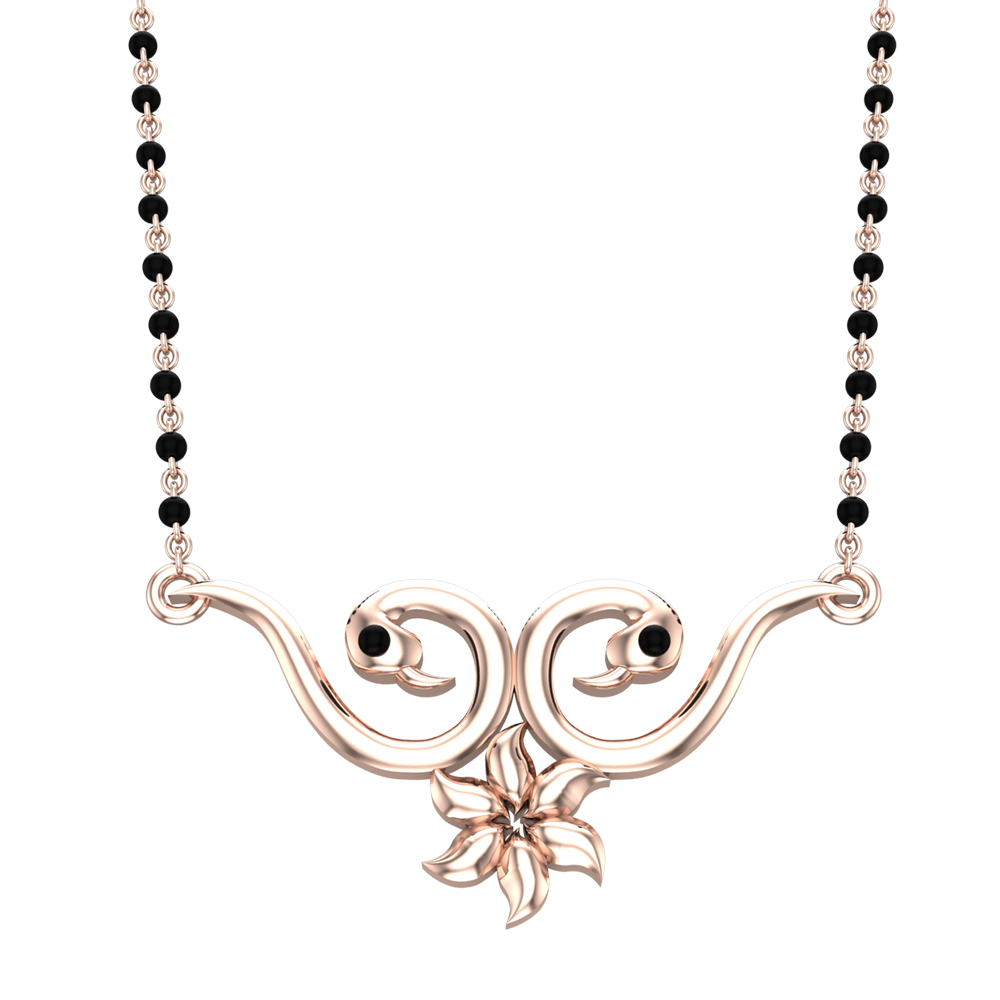 Ekta Mangalsutra Designs in Gold