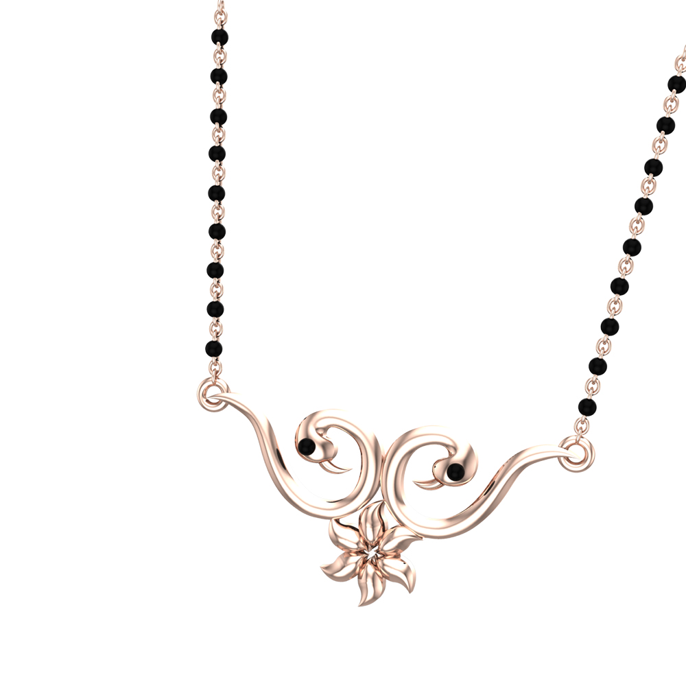 Ekta Mangalsutra Designs in Gold