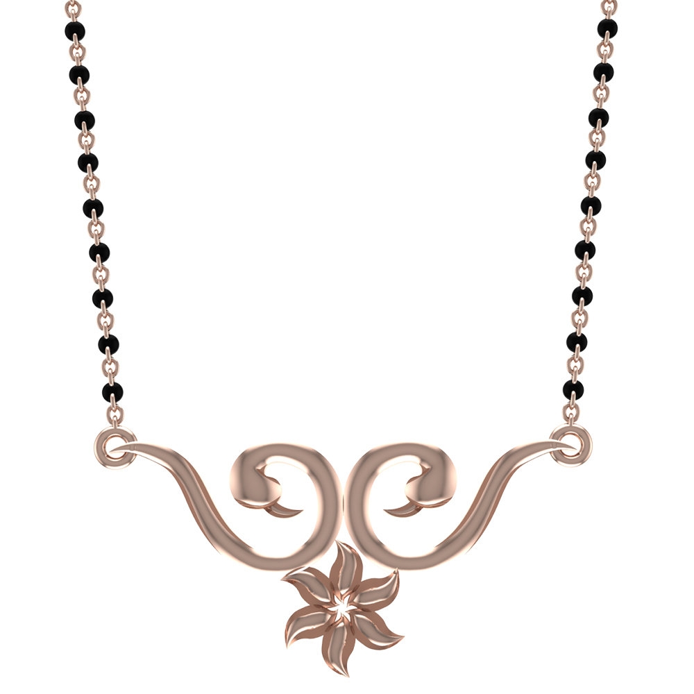 Ekta Mangalsutra Designs in Gold
