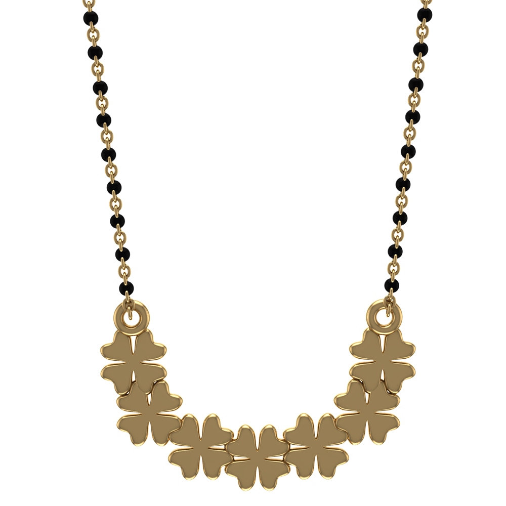 Preksha Yellow Gold Mangalsutra