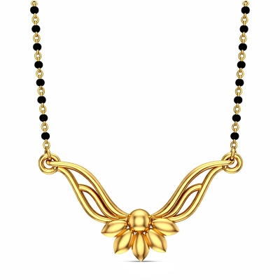 Kamya Yellow Gold Mangalsutra 