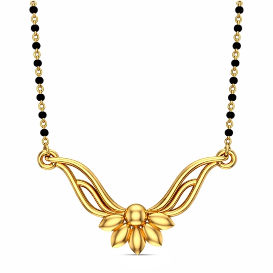 Kamya Yellow Gold Mangalsutra