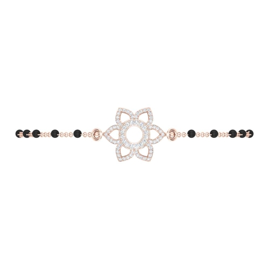 Krisha  Gold Diamond Bracelet