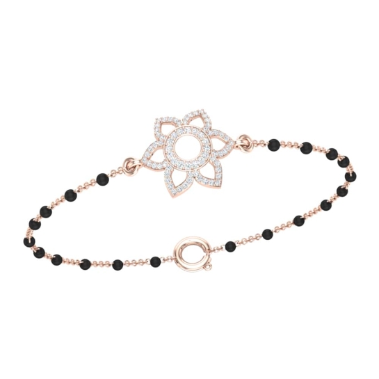 Krisha  Gold Diamond Bracelet