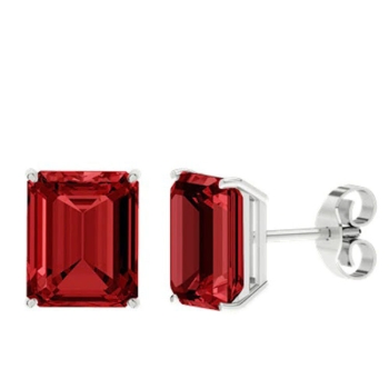 Emerald Cut Ruby Gol&hellip;