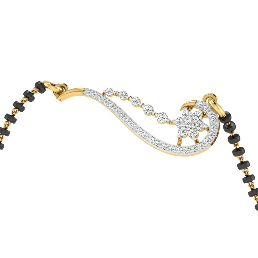 Debasmita Diamond Mangalsutra