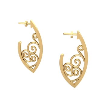 Aaradhya Gold Earrin&hellip;