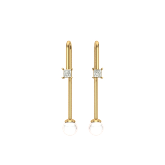 Pankhuri Diamond Earring