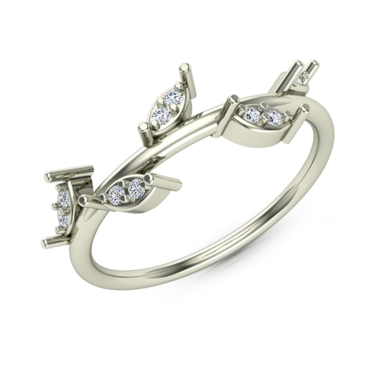 Heer Diamond Ring For Engagement