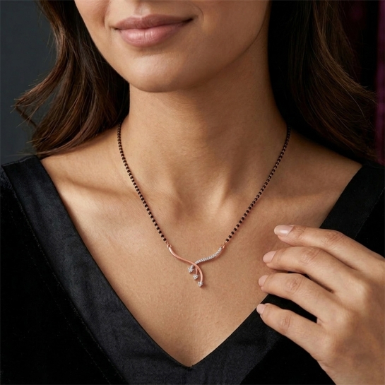 Akosia Diamond Mangalsutra