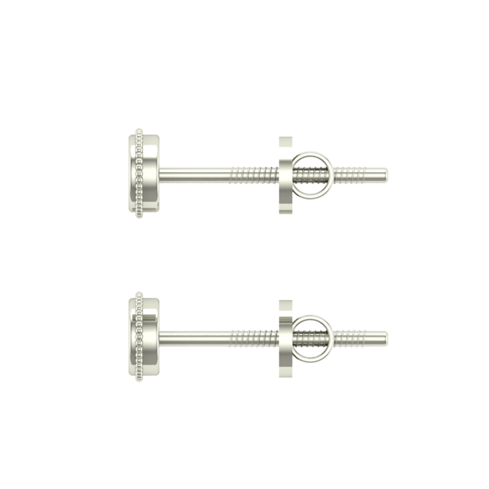 Mehtaz Gold Stud Earrings Design for daily use 