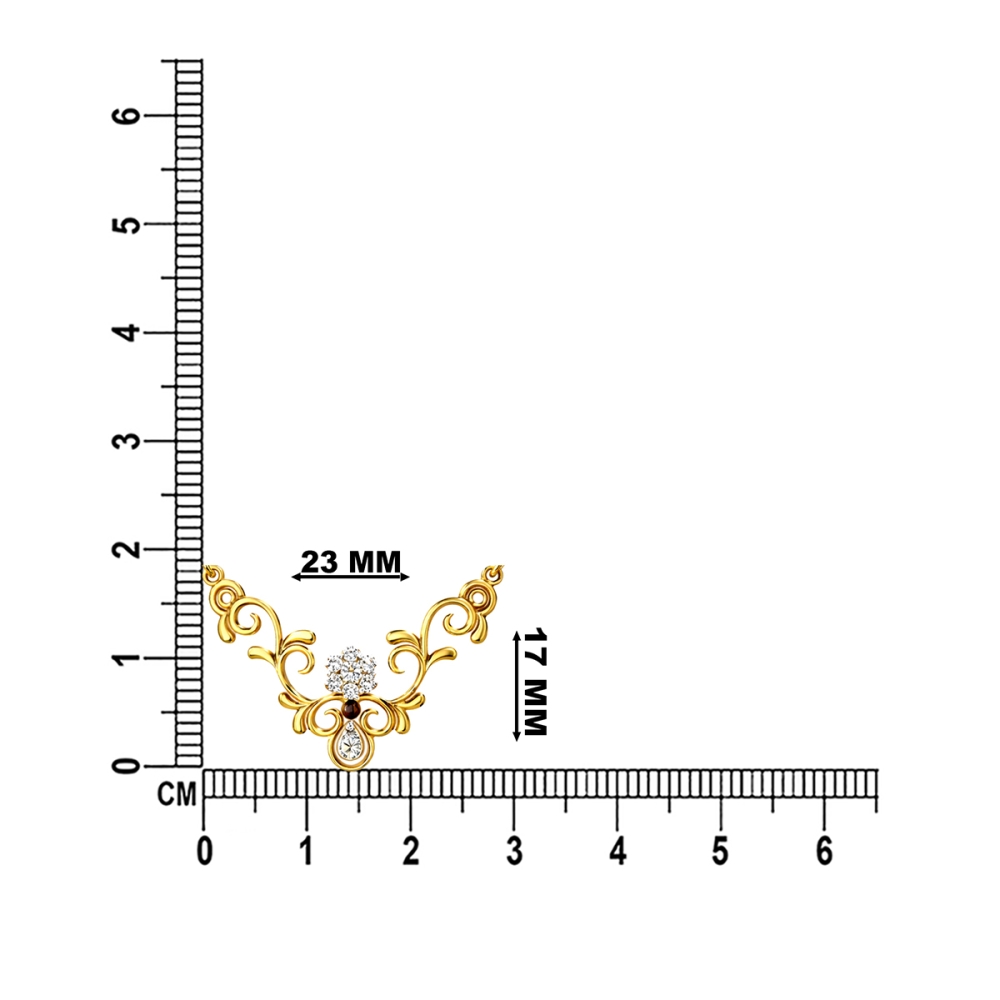 Medora Diamond Mangalsutra