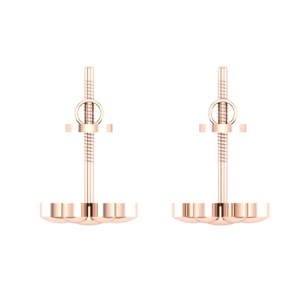 Renu Gold Stud Earring