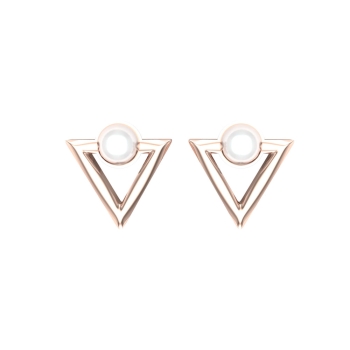 Liam Rose Gold Earin&hellip;