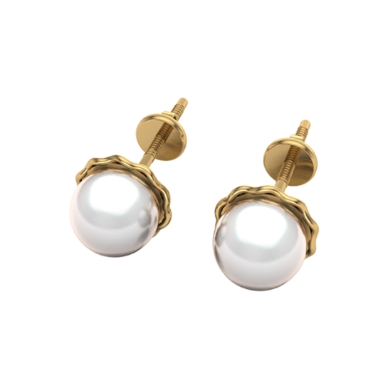 Emma Rose Gold Earrings
