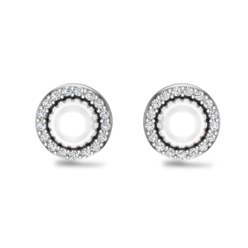 Ella White Gold Earr&hellip;