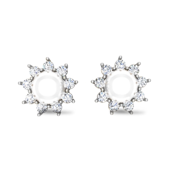 Brinda White Gold Ea&hellip;