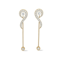 Aanya Yellow Gold Earings Aanya Yellow Gold Earings