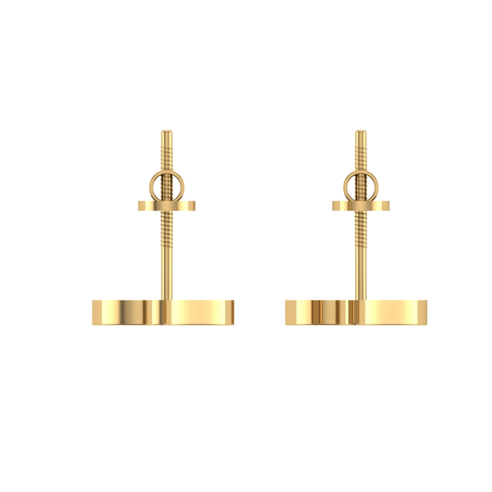 Shelly Gold Stud Earring