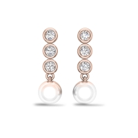 Lucas Rose Gold Earrings Lucas Rose Gold Earrings