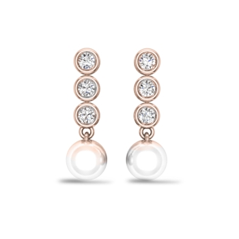 Lucas Rose Gold Earr&hellip;