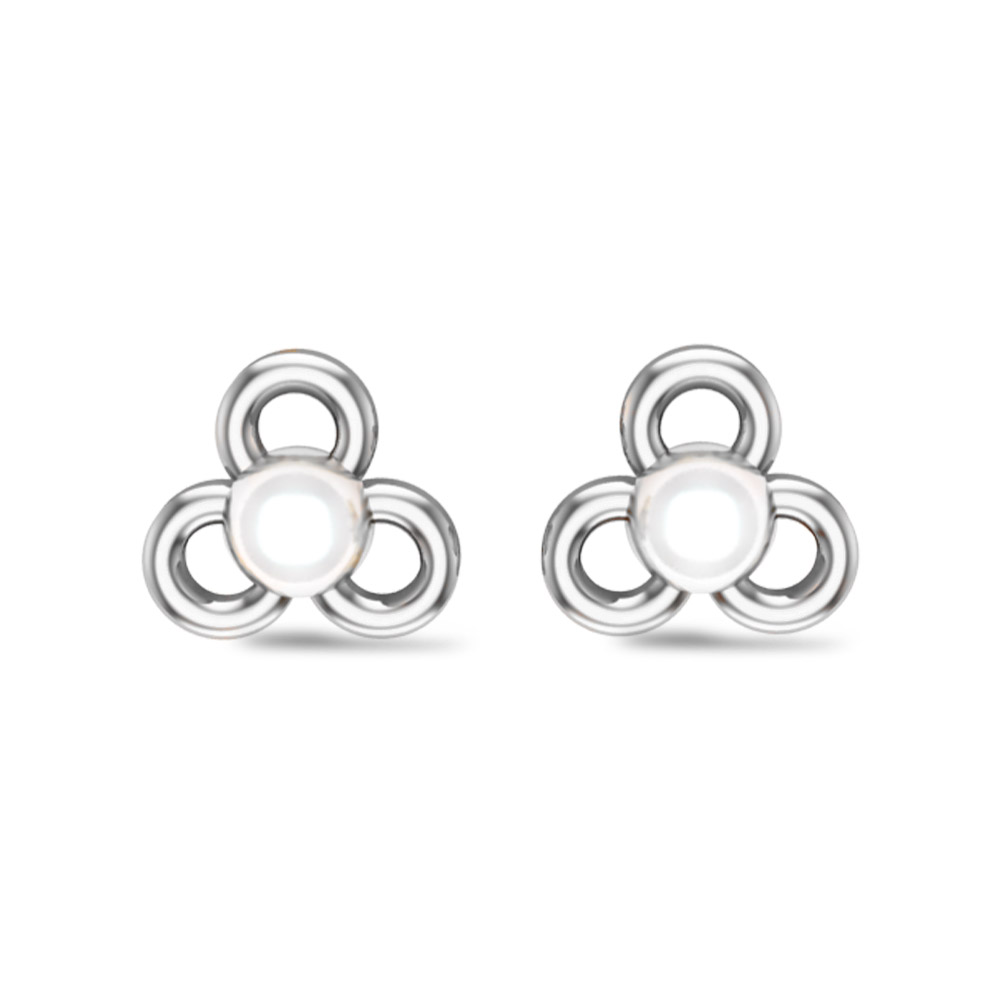 Amelia Rose Gold Earrings Design for daily use