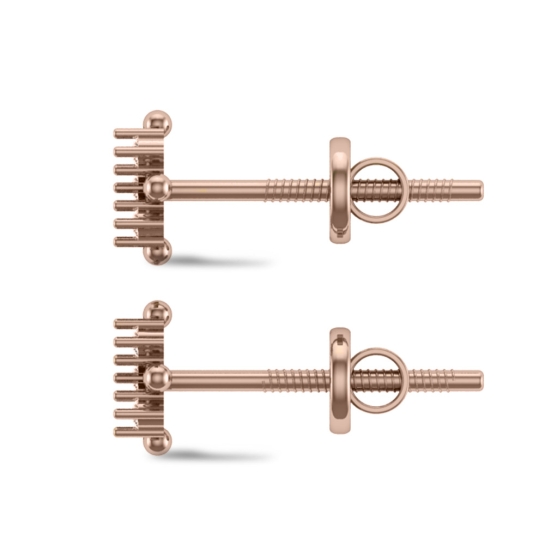 Rey Rose Diamoond Earrings