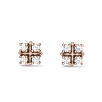 Primrose Rose Gold Earrings Primrose Rose Gold Earrings