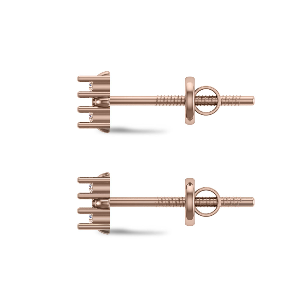Primrose Rose Gold Earrings