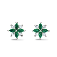 Levi White Gold Earrings Levi White Gold Earrings