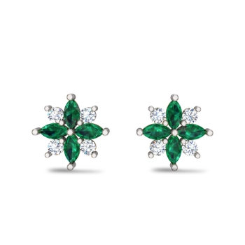 Levi White Gold Earr&hellip;