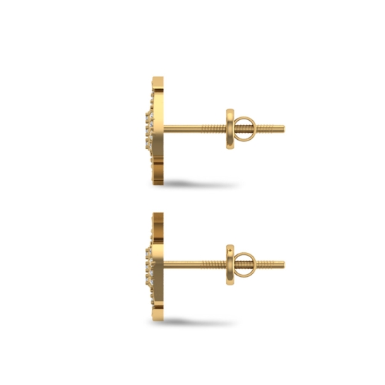 Noah White Diamond Earrings