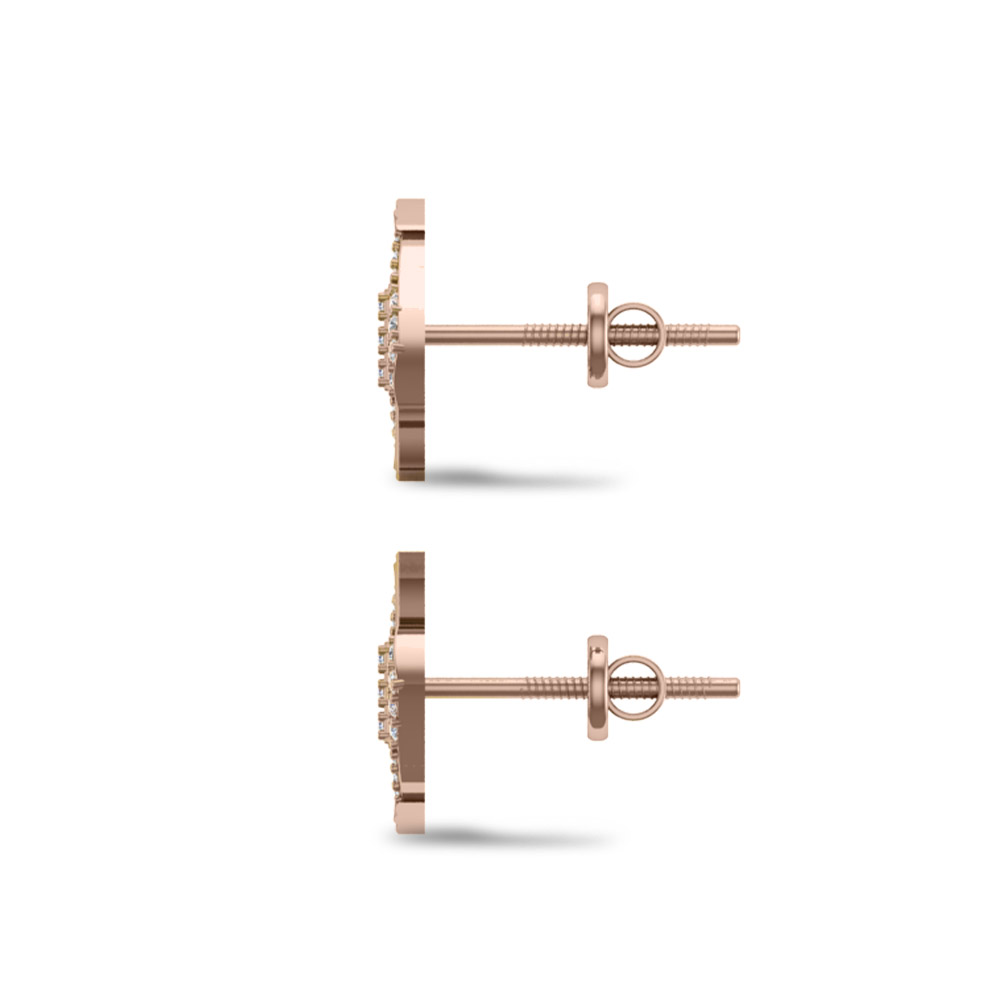 Noah White Diamond Earrings