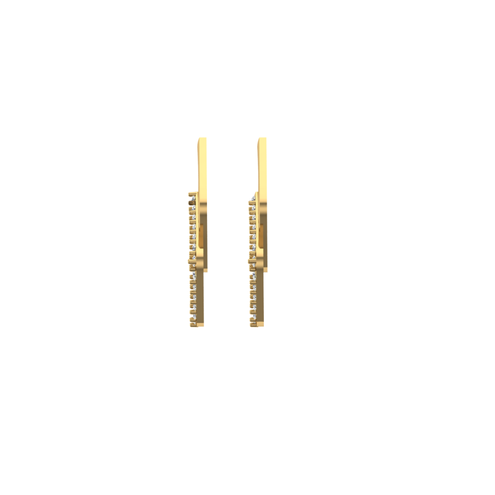 Charlotte White Diamond Earrings