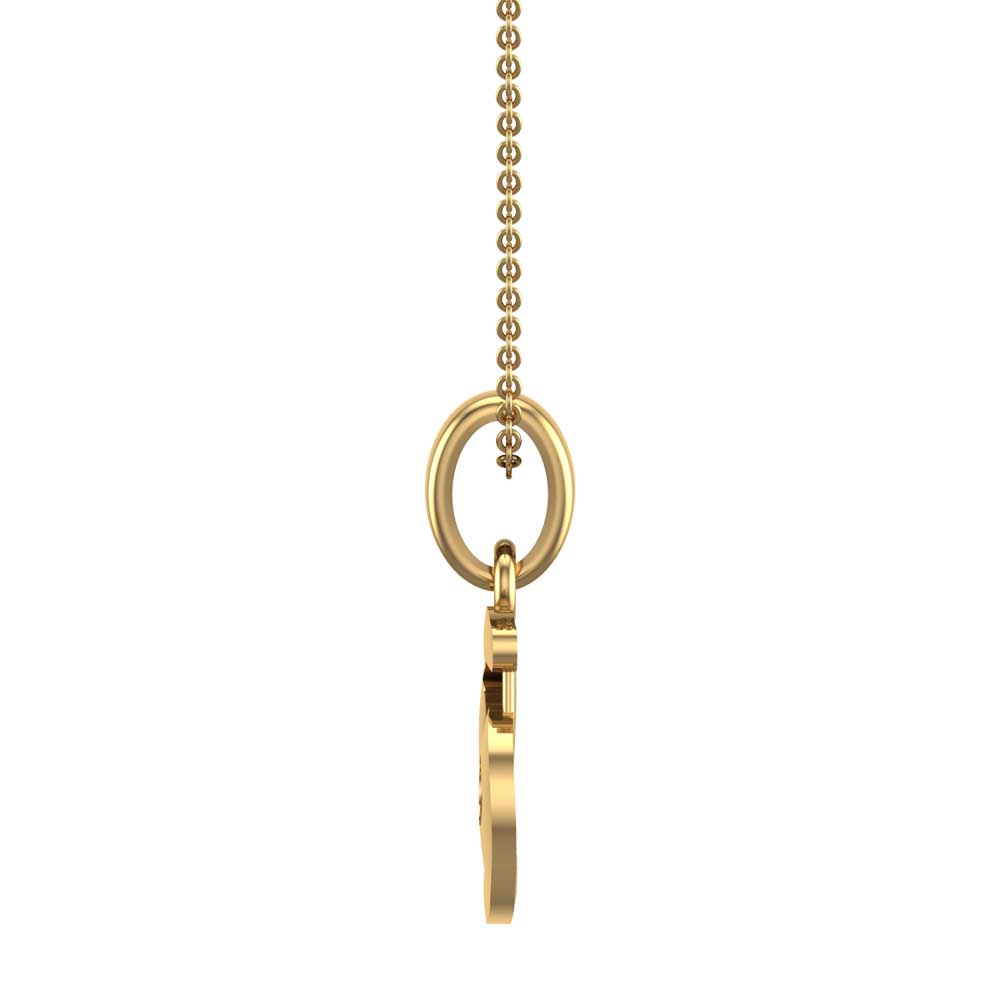 Jace Cancer White Gold Zodiac Pendant Designs For Female