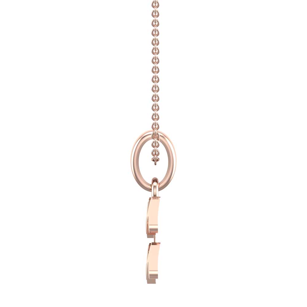 Wren Aquarius Yellow Gold Zodiac Pendant