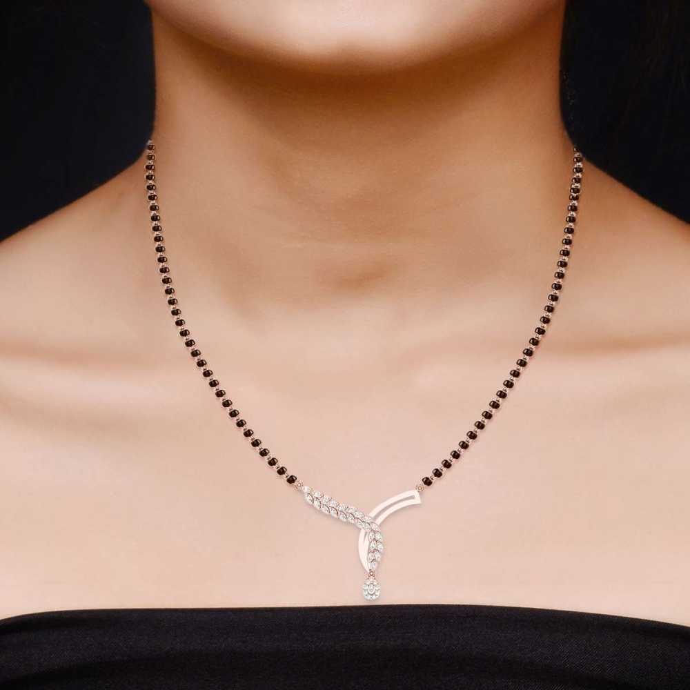 Genesis Rose Gold and Diamond Pendant