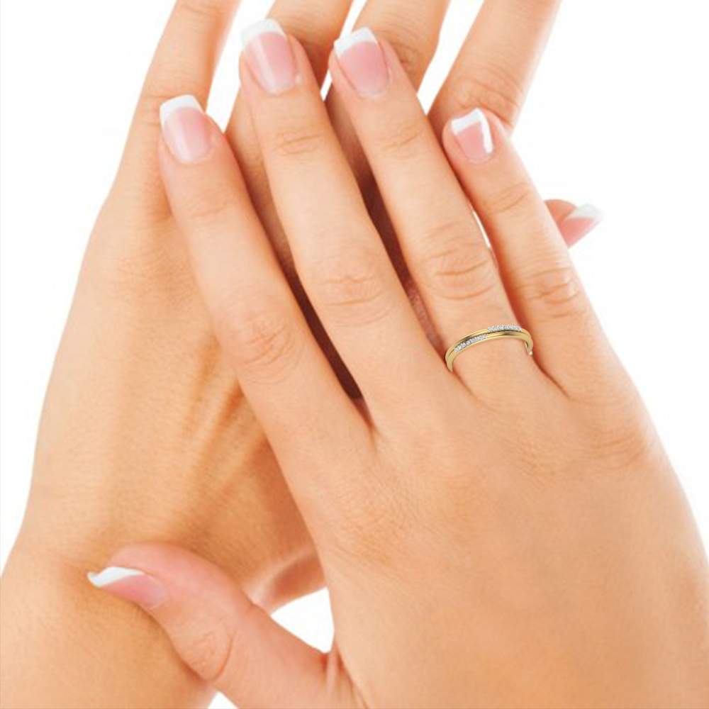 Deepanshi Diamond Ring For Engagement