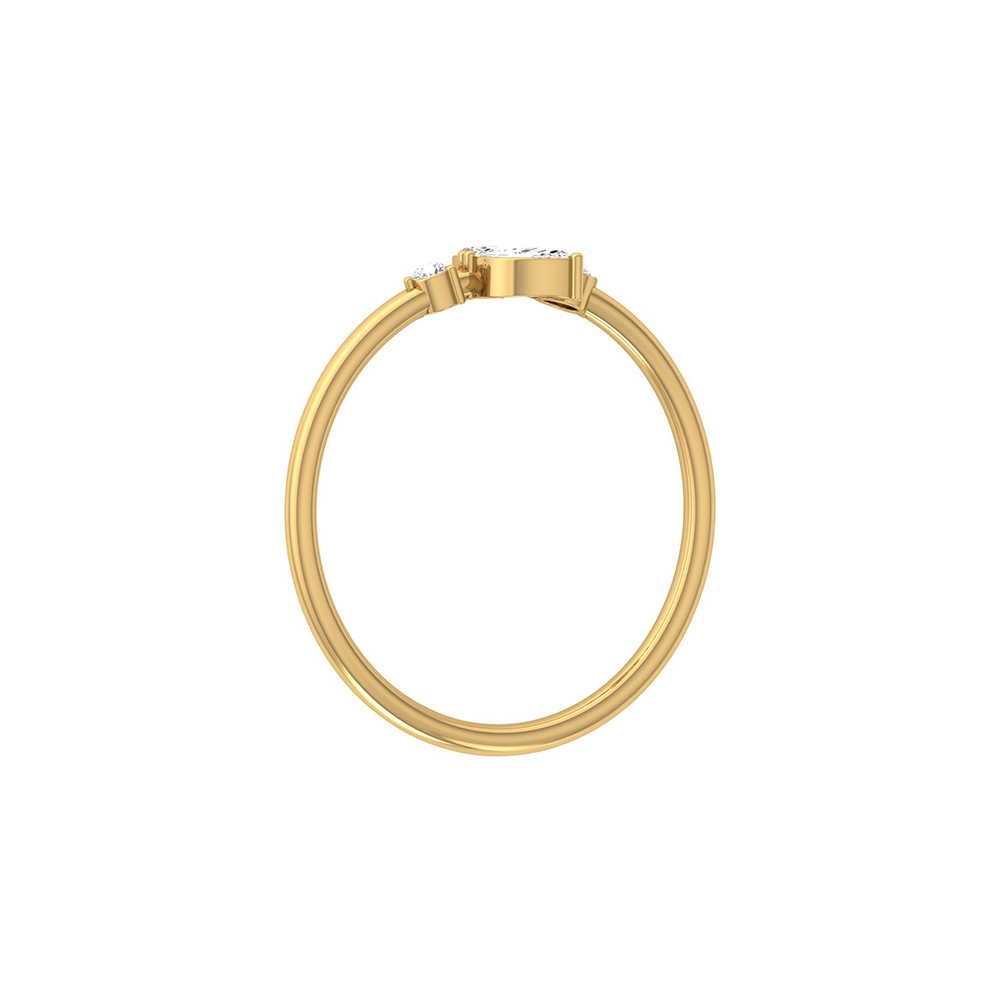 Radhika Rose Gold Diamond Ring