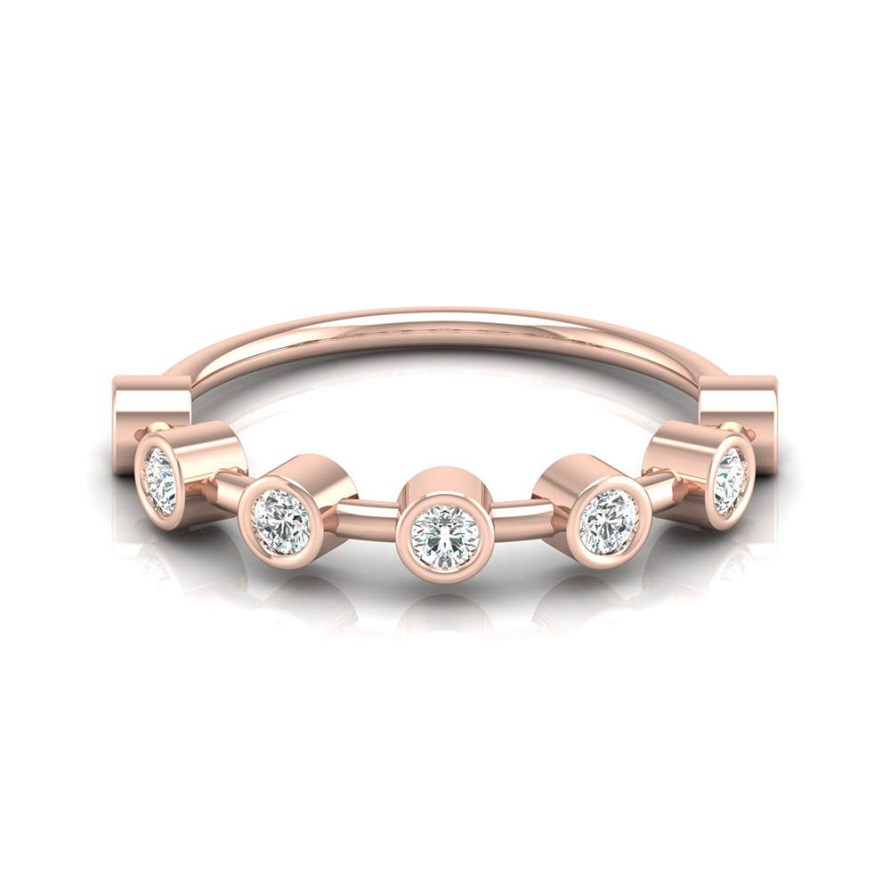 Kajal White Gold Diamond Ring
