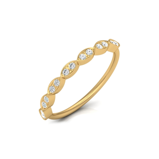 Anushka Rose Gold Diamond Ring