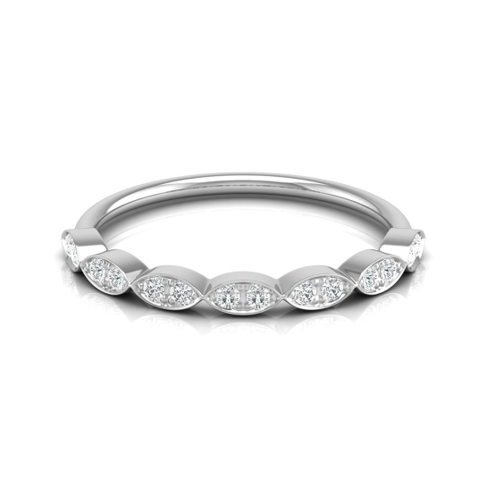 Anushka Rose Gold Diamond Ring