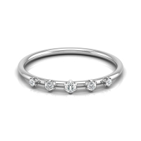 Teena White Gold Diamond Ring