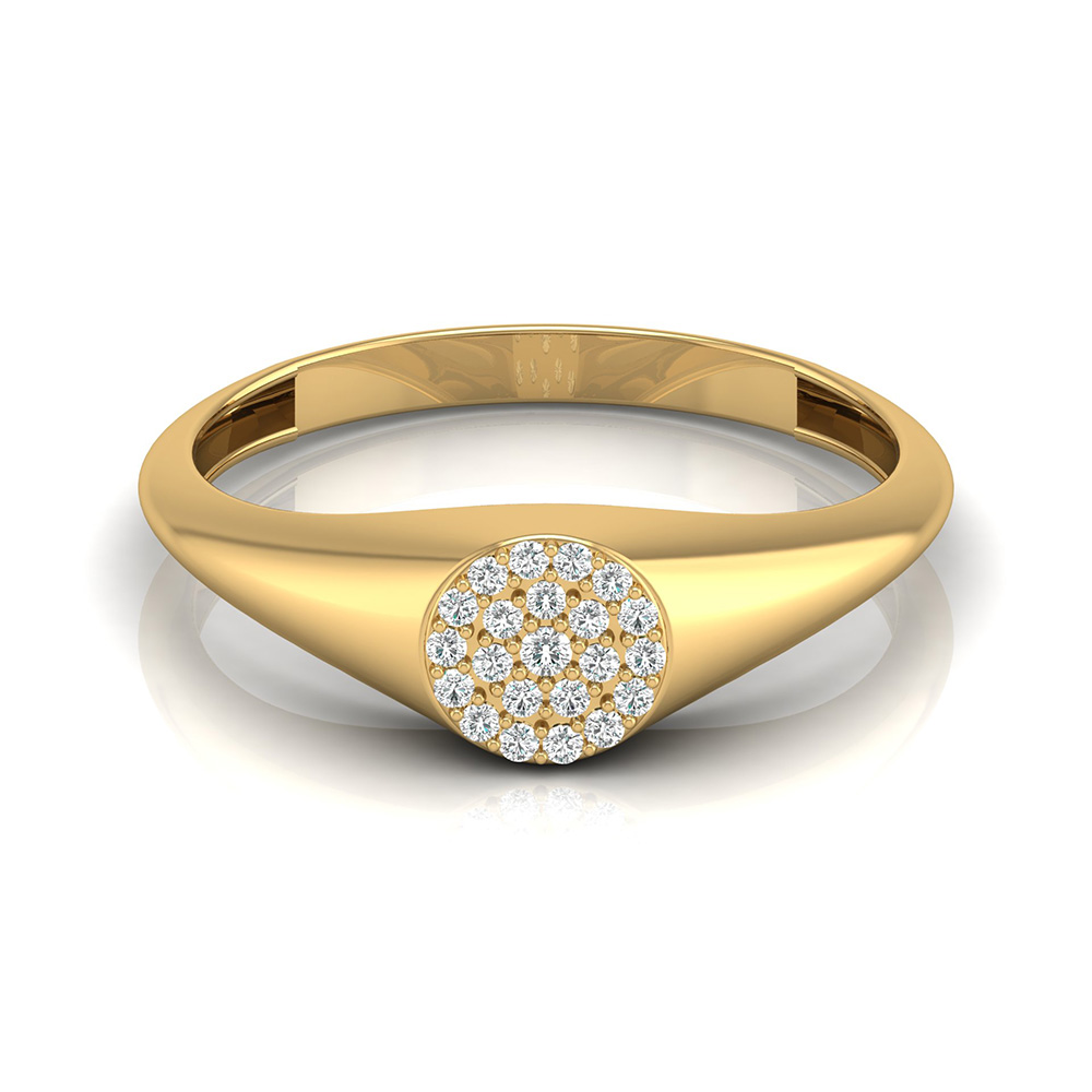 Mishti Rose Gold Diamond Ring
