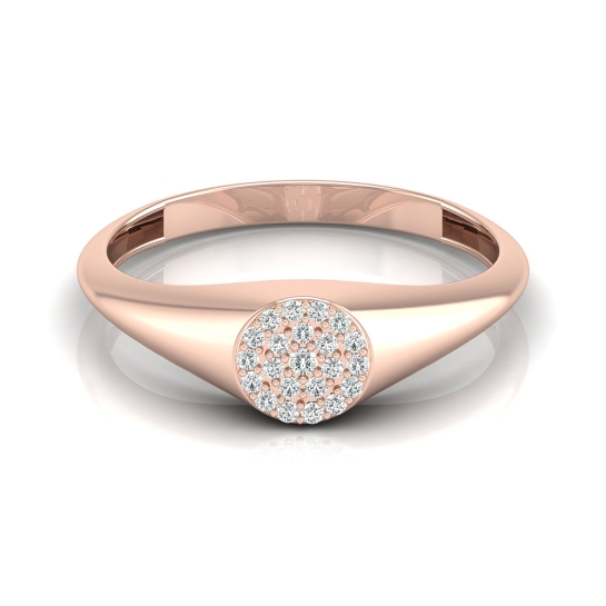 Mishti Rose Gold Diamond Ring