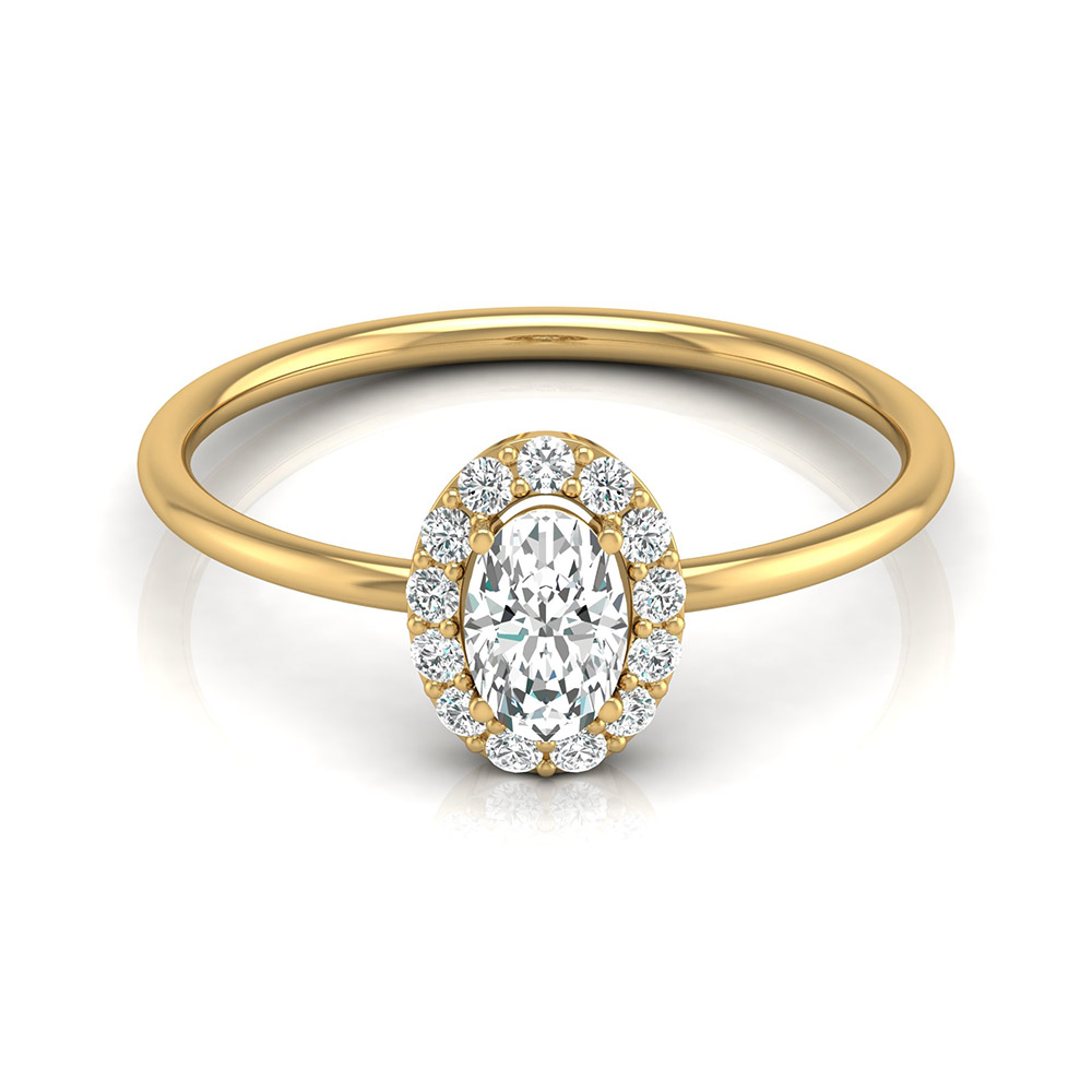 Shalu White Gold Diamond Ring