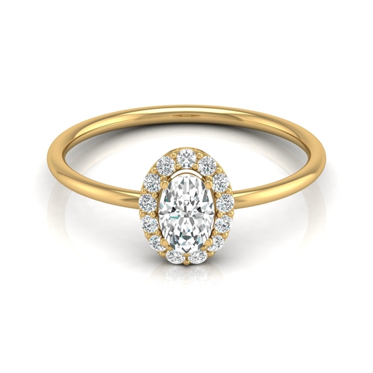 Shalu White Gold Diamond Ring