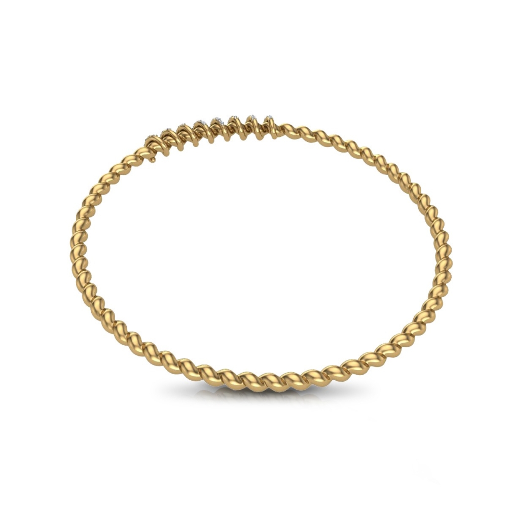 Aachal Diamond Bangle
