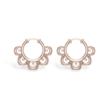 Abrik Rose Gold Hoop&hellip;