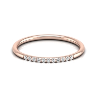Valerie Rose Gold Diamond Ring